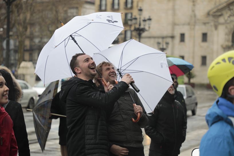 Evento de 'El Conquistador del Caribe' en Bilbao.