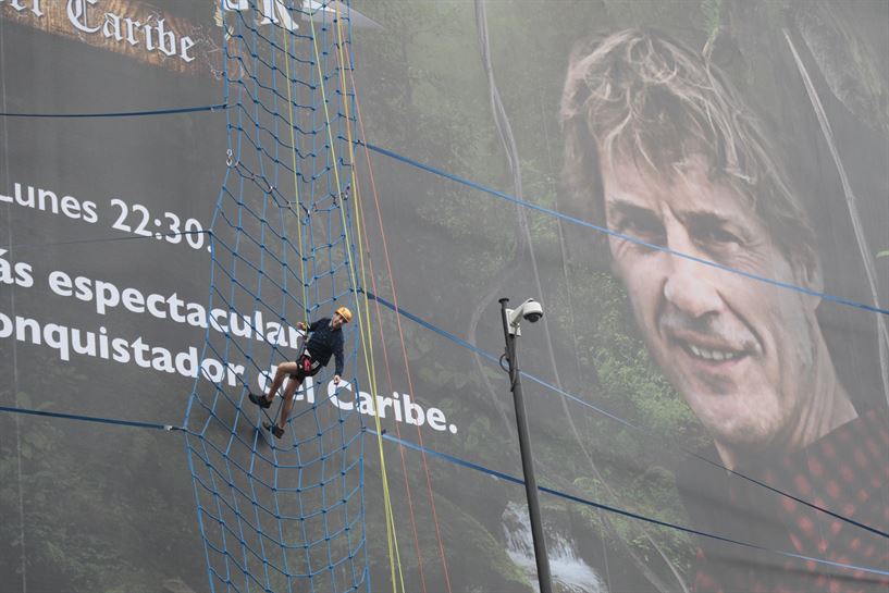 Evento de 'El Conquistador del Caribe' en Bilbao.