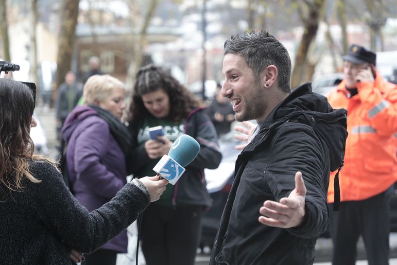 Evento de 'El Conquistador del Caribe' en Bilbao.