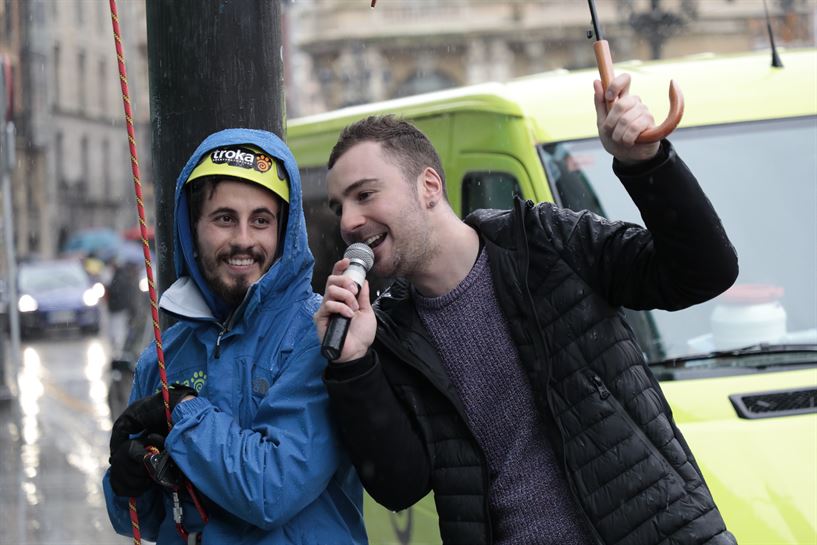 Evento de 'El Conquistador del Caribe' en Bilbao.