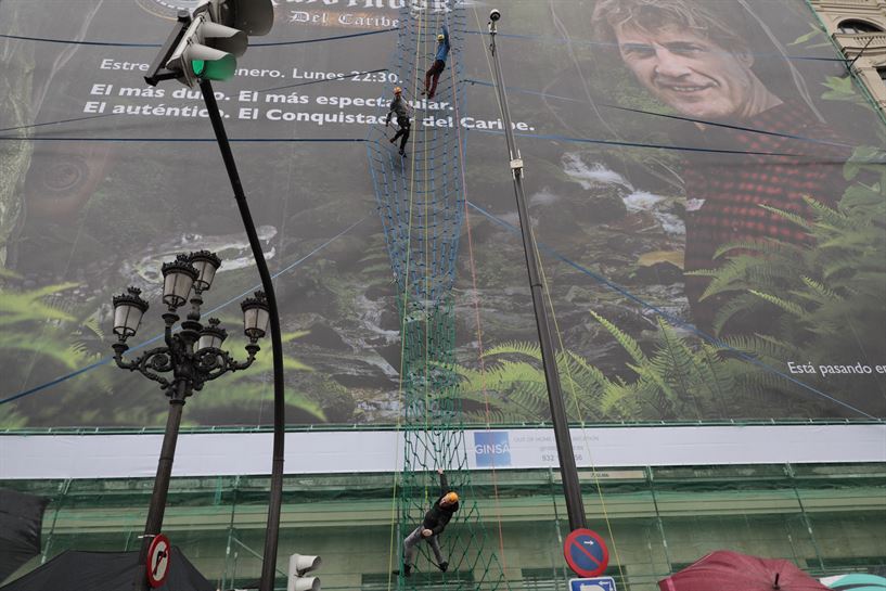 Evento de 'El Conquistador del Caribe' en Bilbao.