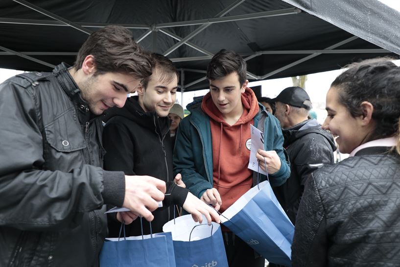 Evento de 'El Conquistador del Caribe' en Bilbao.
