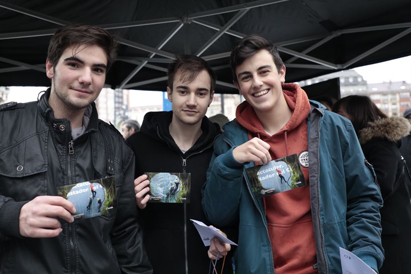 Evento de 'El Conquistador del Caribe' en Bilbao.