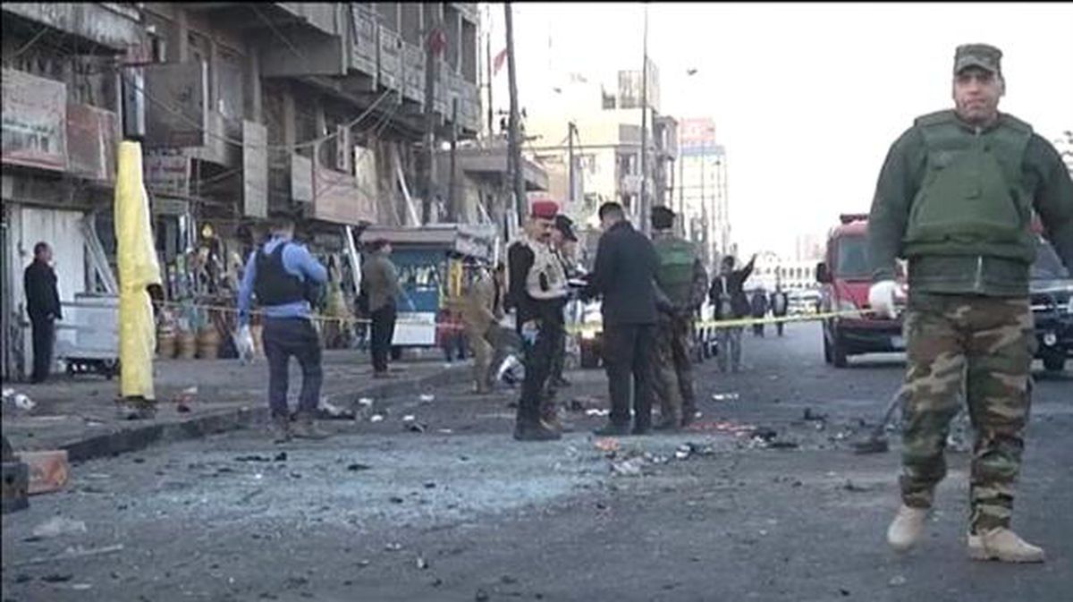 Bagdad, Irak. Captura de un vídeo enviado por Reuters.