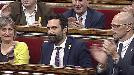 Roger Torrent, elegido presidente del Parlament