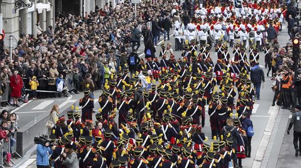 Imagen de la tamborrada infantil de 2018. Foto de archivo: EFE