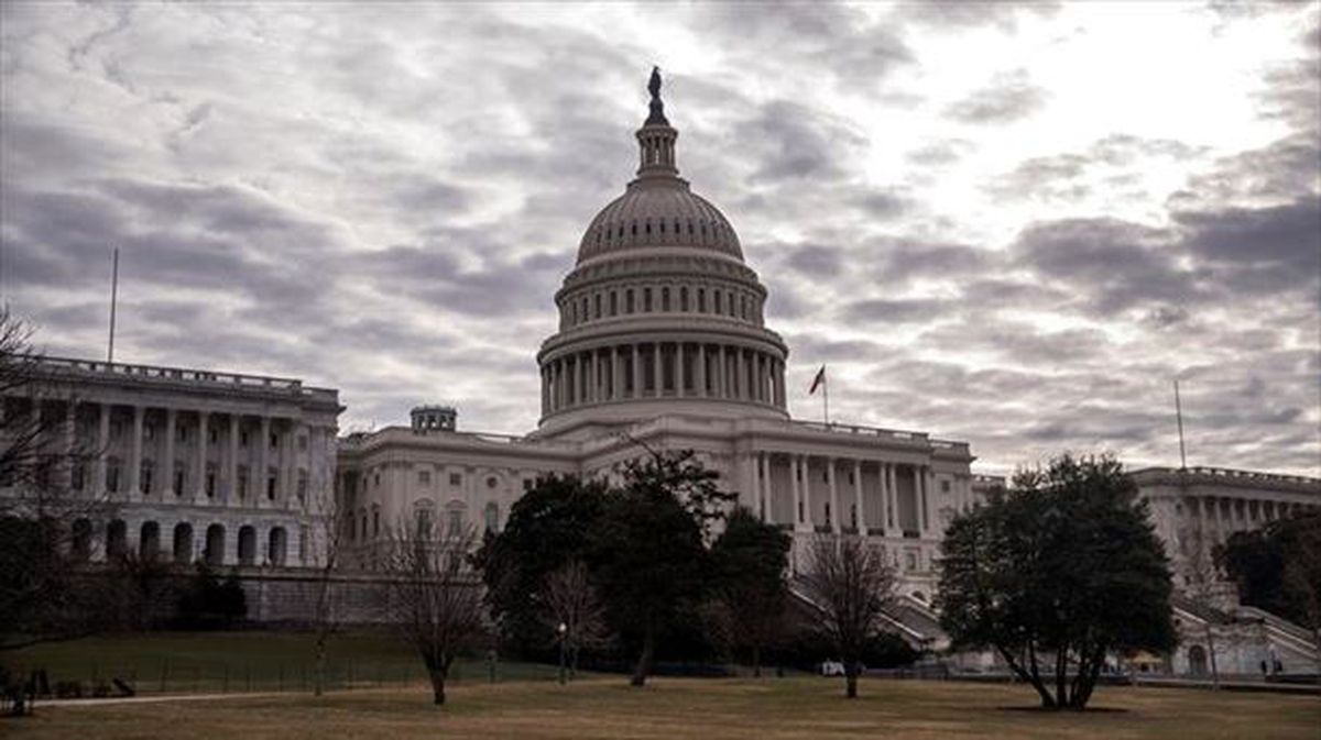 Vista del exterior del Capitolio en Washington DC. Foto: EFE