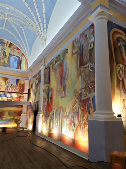 Mural de la Iglesia de Antezana, 25.01.2018