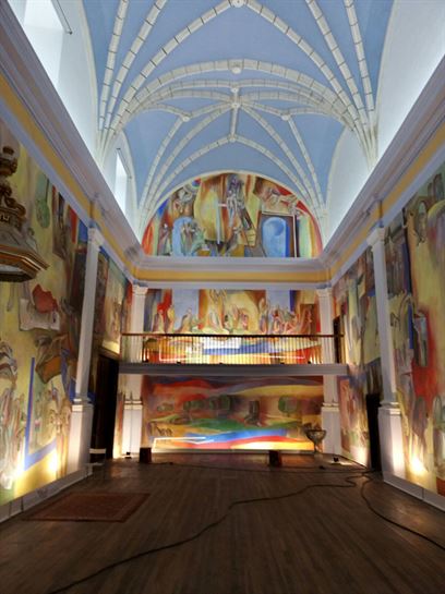 Mural de la Iglesia de Antezana, 25.01.2018