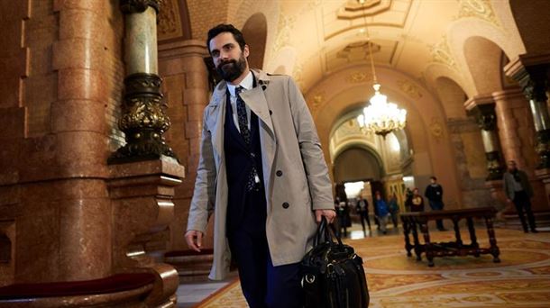 Parlamentu katalanaren presidentea, Roger Torrent. Argazkia: EFE