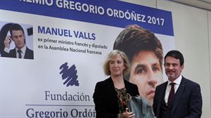El exministro francés Manuel Valls recoge el Premio Gregorio Ordóñez