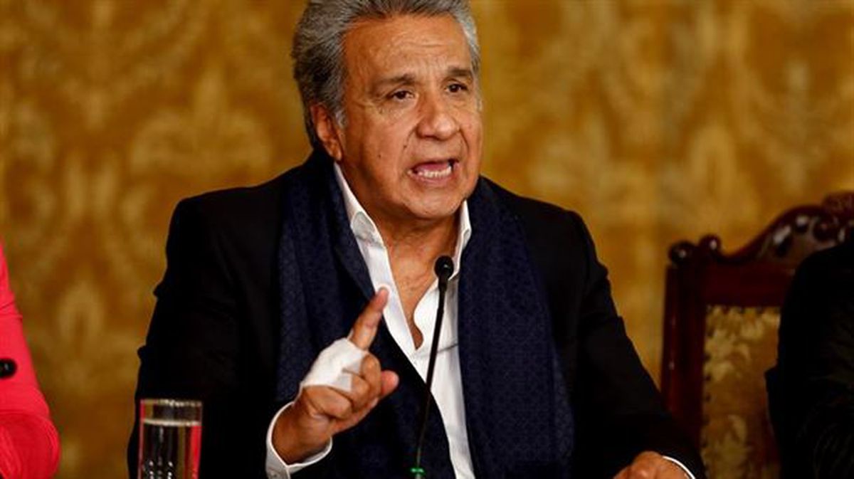 El presidente de Ecuador, Lenín Moreno. Foto: EFE
