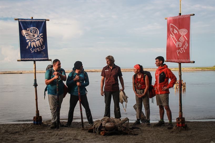 Julian Jantzi explicando la prueba del duelo. 