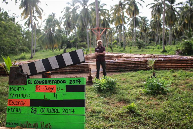 Julian Jantzi a punto de empezar a grabar