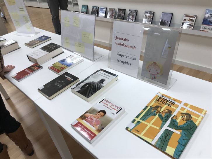 apertura de la biblioteca del CC Zabalgana,05.02.2081