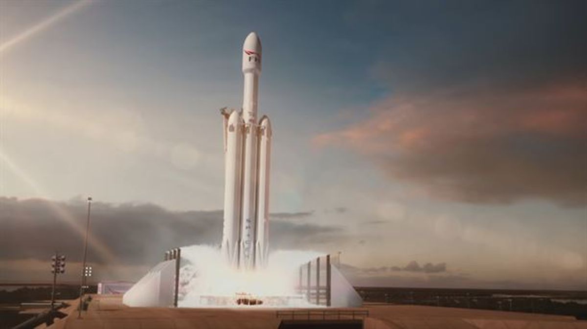 Lanzamiento de Falcon Heavy