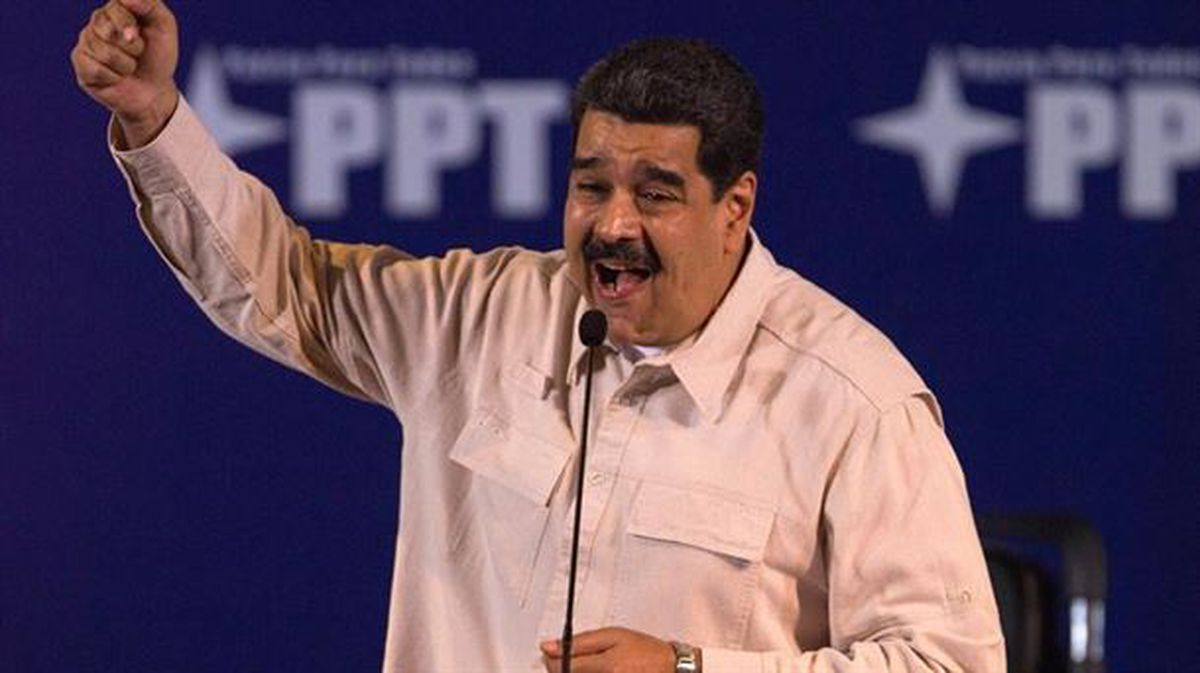 Nicolas Maduro Venezuelako presidentea. Argazkia: EFE.