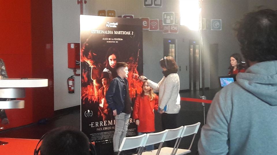 Filmeko umeak: Uma Bracaglia eta Aitor Urzelai