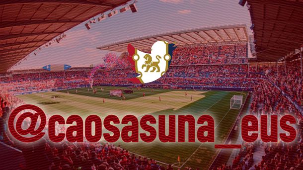 Perfil en euskera de Osasuna en Twitter. Foto: @caosasuna_eus