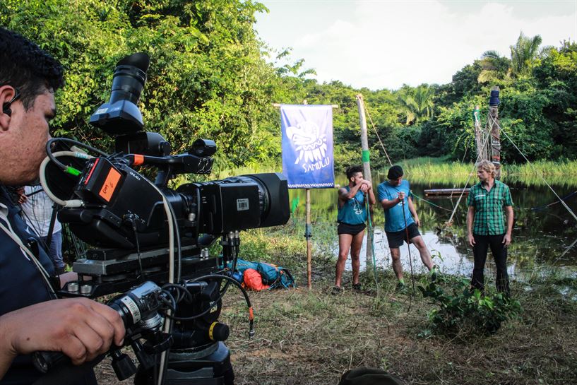 El detrás de las cámaras del rodaje del duelo