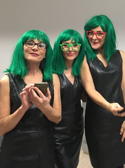 Olatz Beobide, Amaia Lizarralde eta Belen Cruz 'Nomofobikak' 