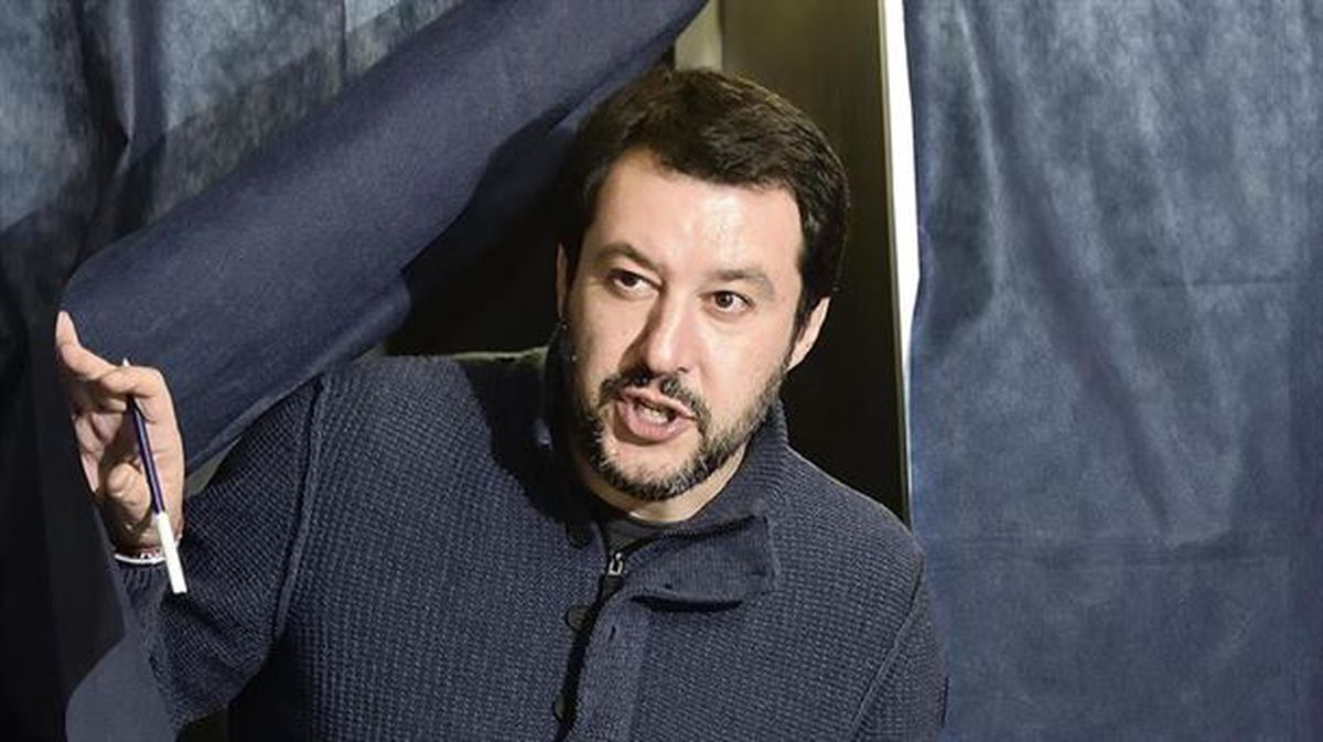 Matteo Salvini cree que M5S y la Liga deben gobernar Italia. Foto: EFE.