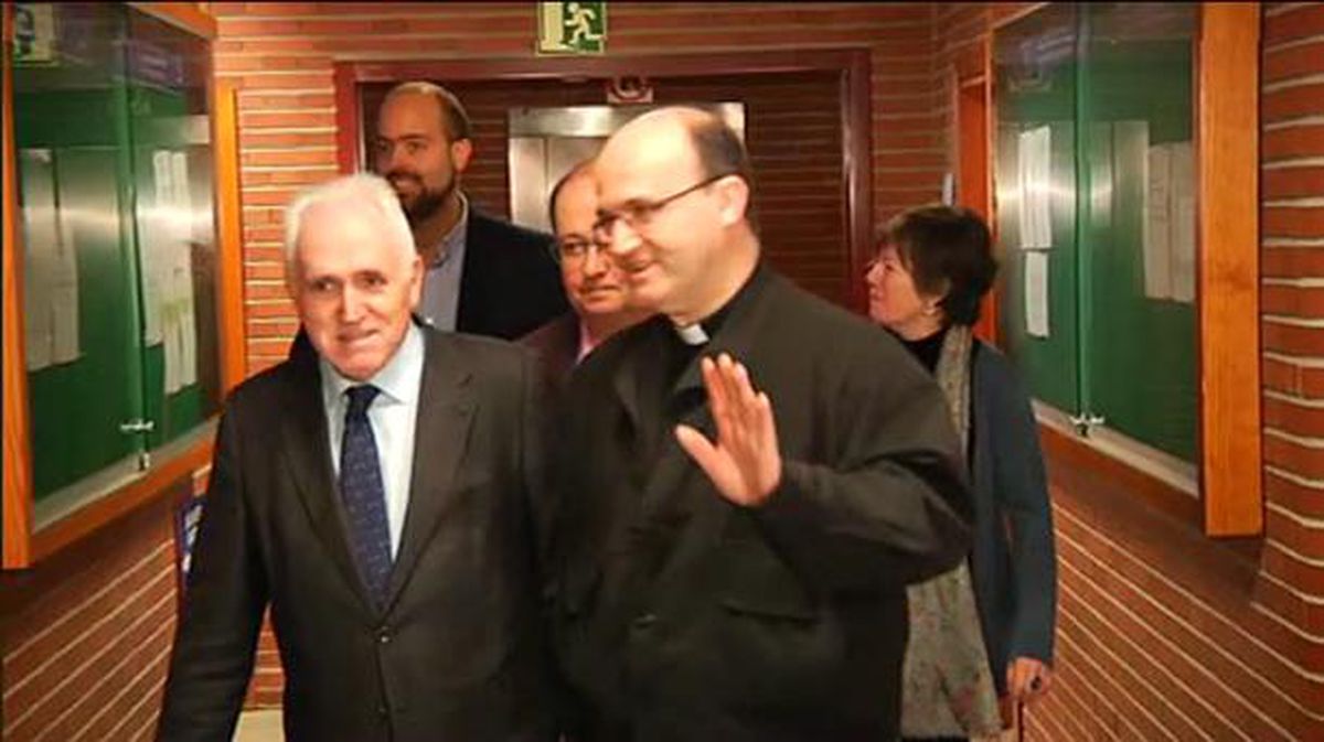 Captura de pantalla del obispo de Donostia-San Sebastián, José Ignacio Munilla. Imagen: EiTB