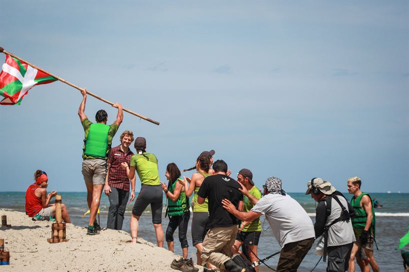 El equipo verde se hacen con la Ikurriña