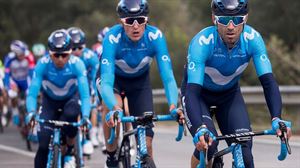 Movistar taldea lanean. EFE