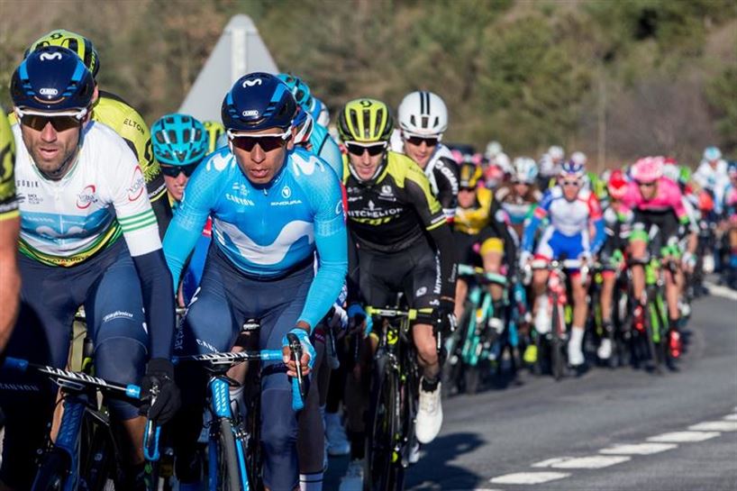 Alejandro Valverde eta Nairo Quintana. EFE