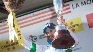Alejandro Valverde  da lider berria. EFE