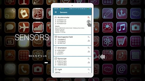 Apperitifa: Sentsoreak kalibratzeko app-ak   