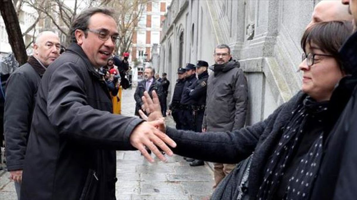 Josep Rull, exconseller de la Generalitat en prisión.