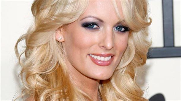 Stormy Daniels aktore pornoa. Argazkia: EFE