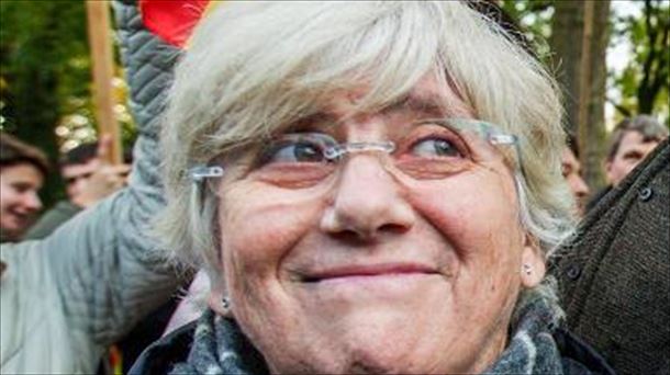 Clara Ponsati kargugabetutako Hezkuntza kontseilaria. Argazkia: EFE