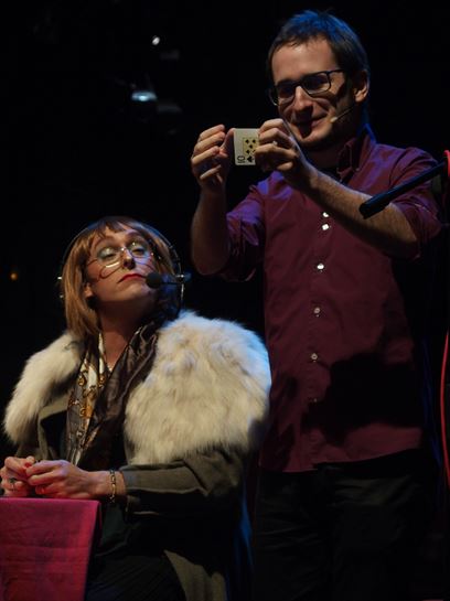 Aurori Badiola e Imanol Ituiño