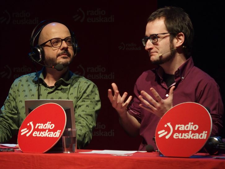 Galder Pérez e Imanol Ituiño