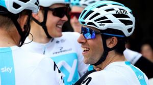 Castroviejo con el Team Sky. Foto: EFE