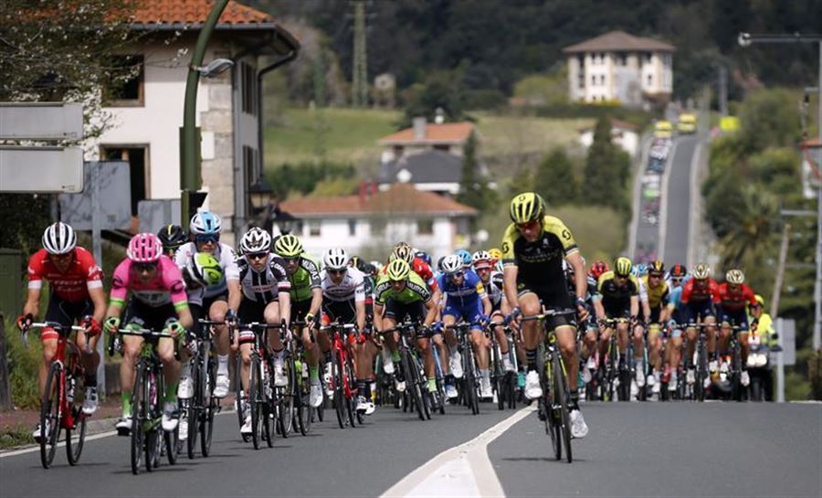 Euskal Herriko Itzulia, Muruetan / EFE.