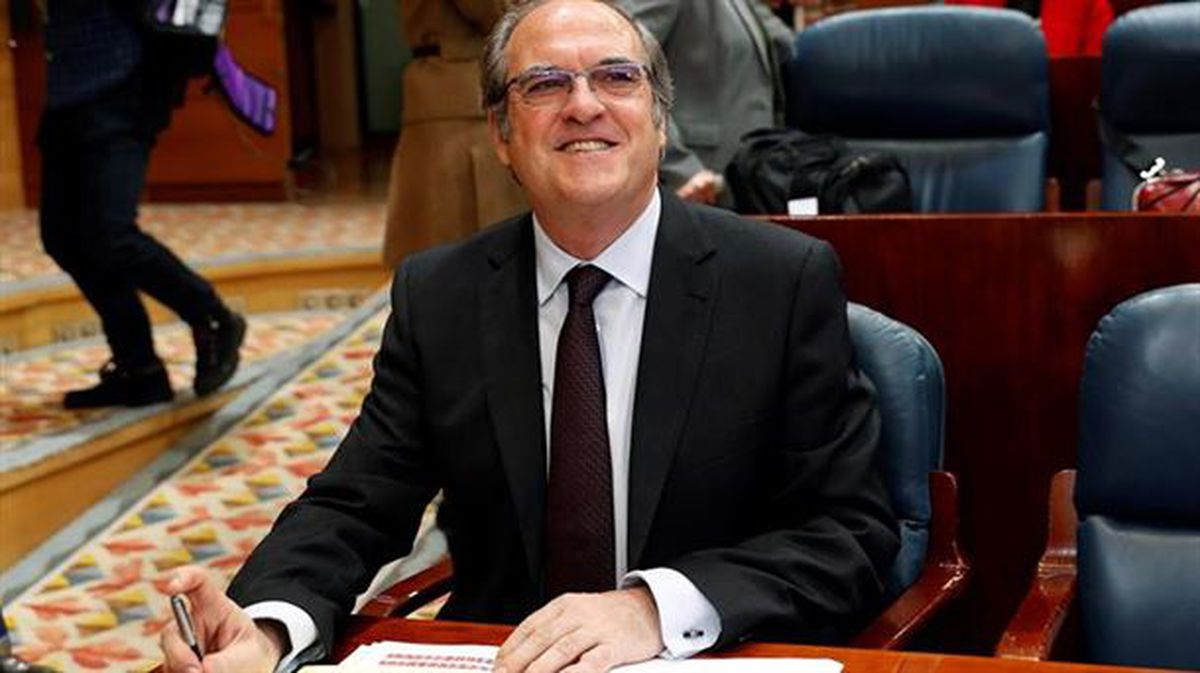 El portavoz del PSOE en la Asamblea de Madrid, Ángel Gabilondo. EFoto: EFE