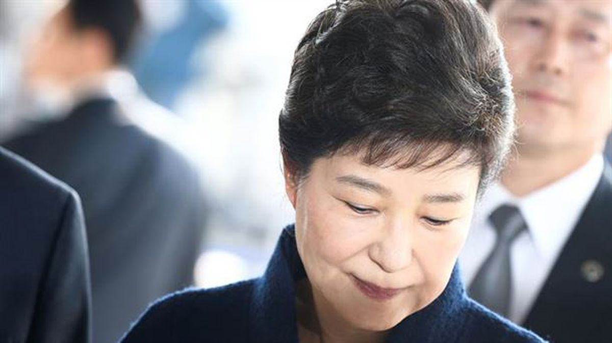 La expresidenta de Corea del Sur, Park Geun-Hye. Foto: EFE