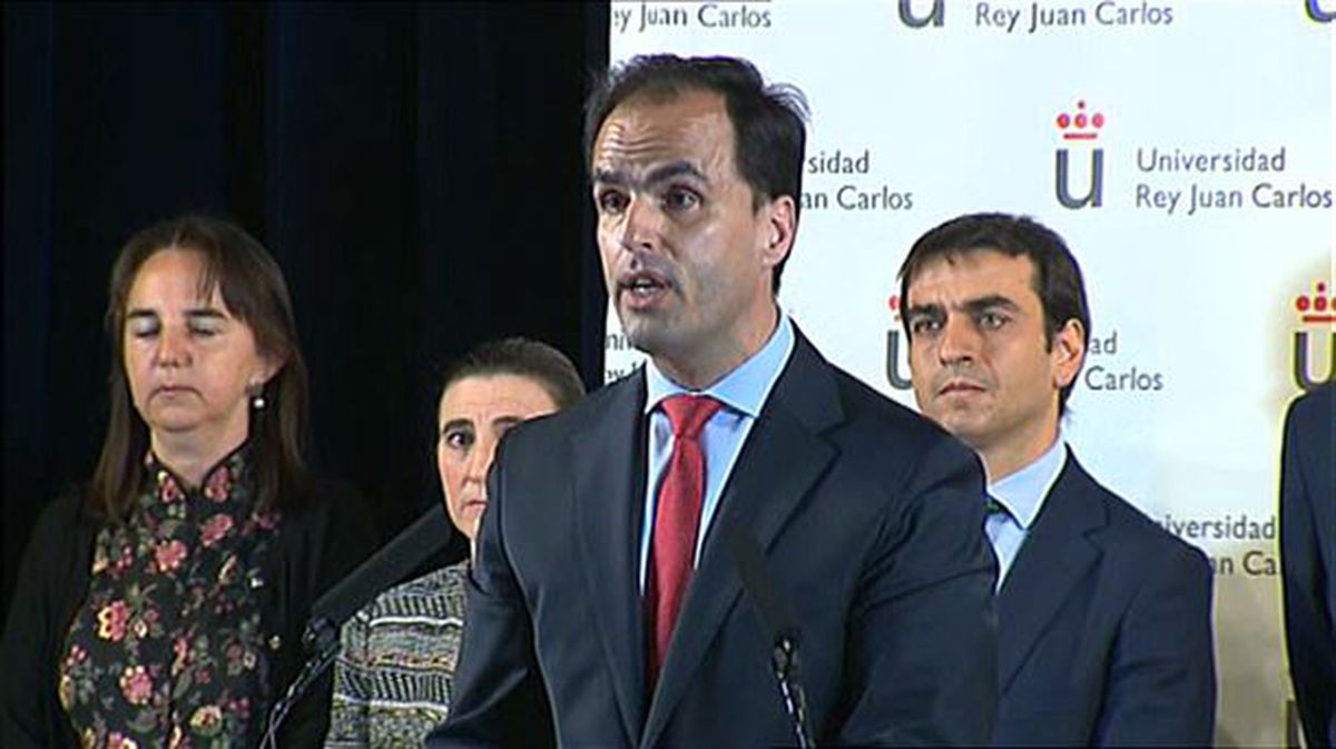 El rector de la Universidad rey Juan Carlos (URJC), Javier Ramos. Foto: EFE