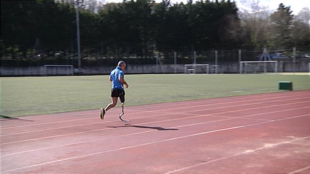 Ion Artola, tras el sueño de volver a correr