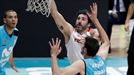 Derrota del Bilbao Basket ante el Movistar Estudiantes