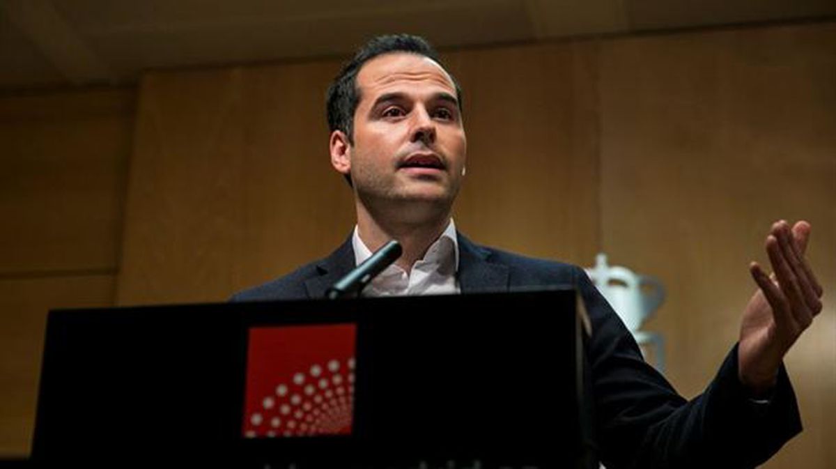 El portavoz de Ciudadanos en la Asamblea de Madrid, Ignacio Aguado. Foto: EFE