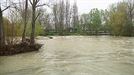 El río Arga, a su paso por Pamplona