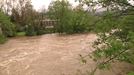 Bizkaia, en riesgo de inundaciones por las crecidas del Nervión e Ibaizabal