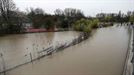 Inundaciones en Miranda de Arga (Navarra). Foto: EFE.