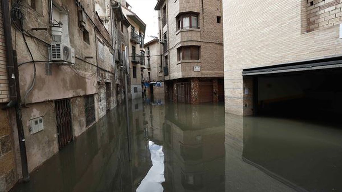 Inundaciones en Navarra