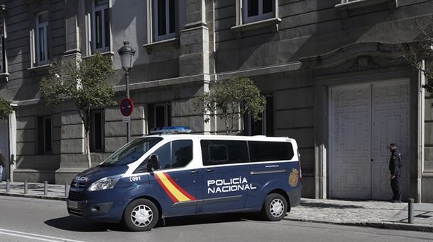 Junqueras en el Tribunal Supremo. Foto: EFE